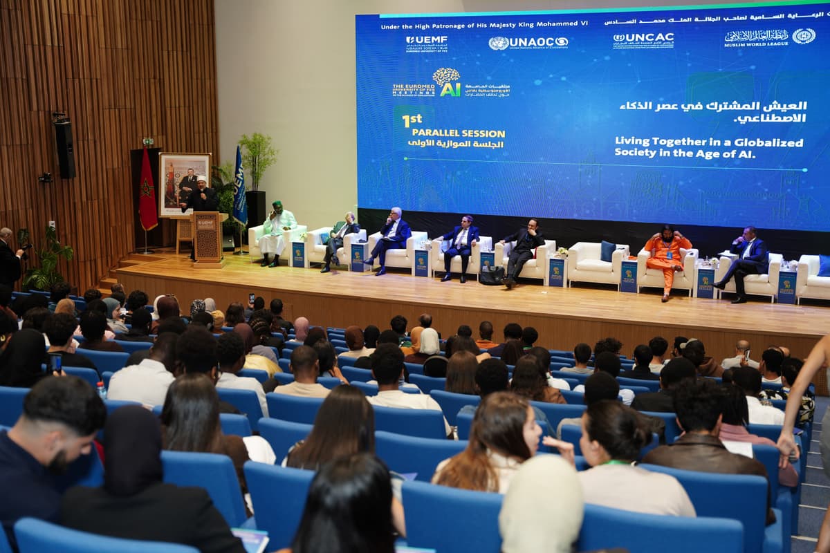 À l'UEMF, un dialogue international de haut niveau interroge l’avenir de la civilisation humaine à l’ère de l’intelligence artificielle