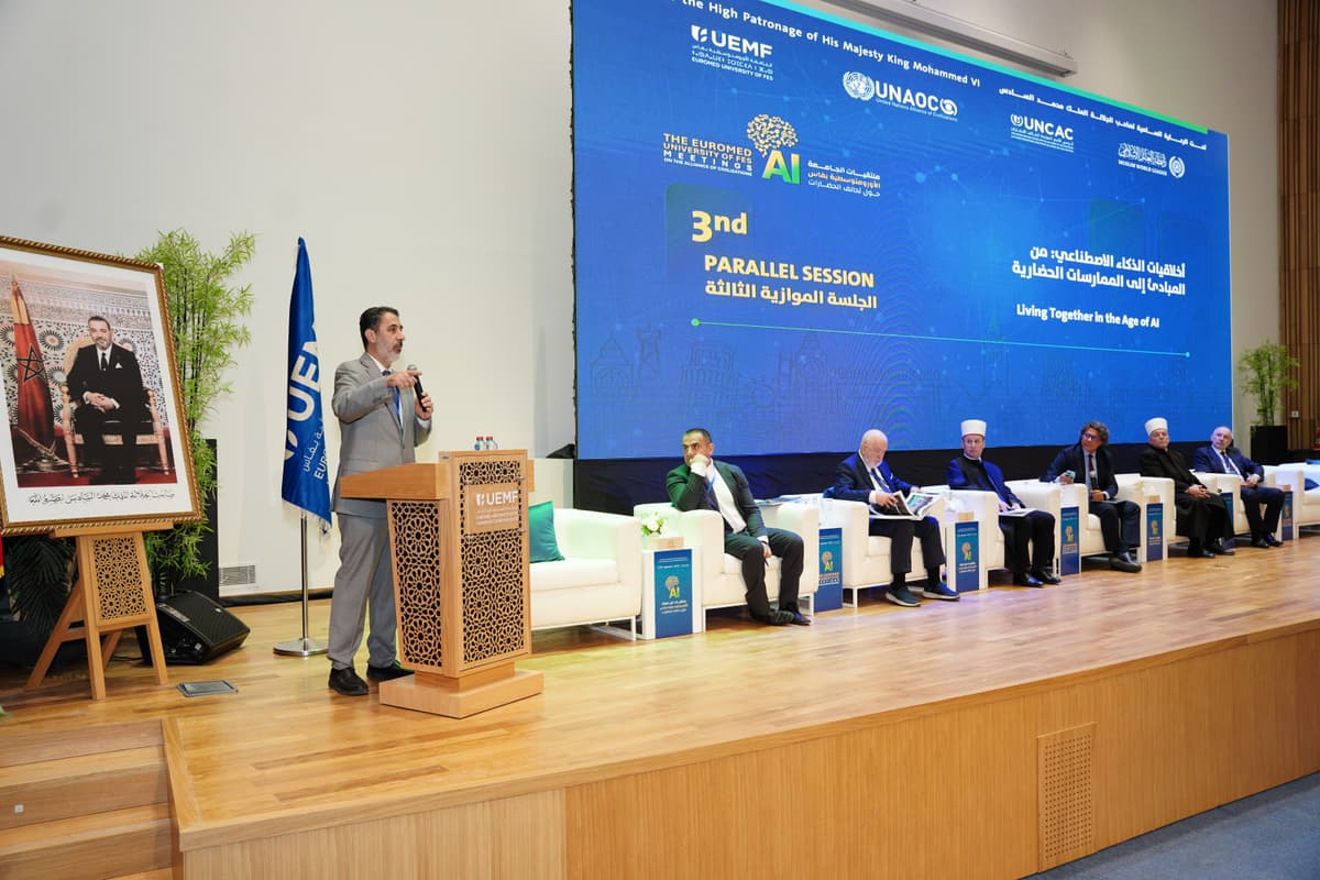 À l'UEMF, un dialogue international de haut niveau interroge l’avenir de la civilisation humaine à l’ère de l’intelligence artificielle