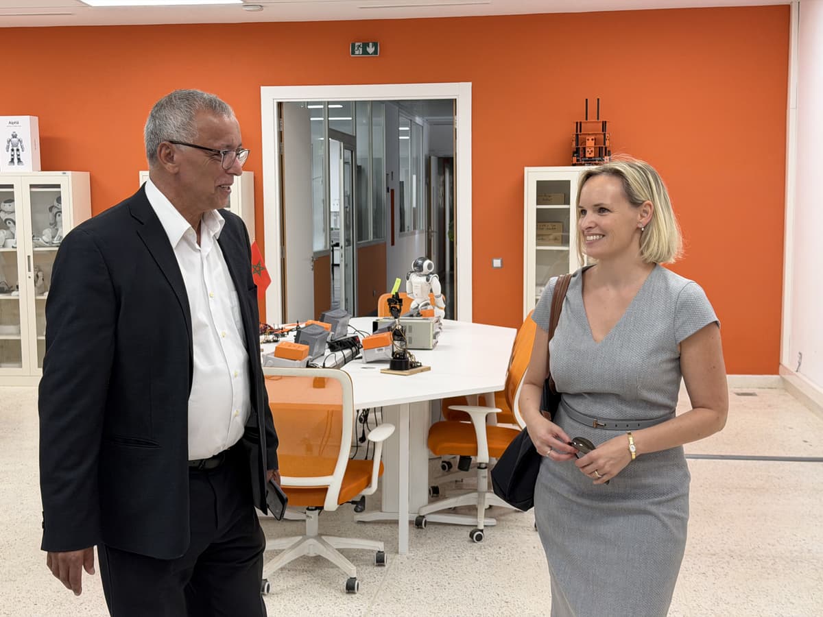 L’Ambassadrice de la Slovénie au Maroc en visite à l’Université Euromed de Fès