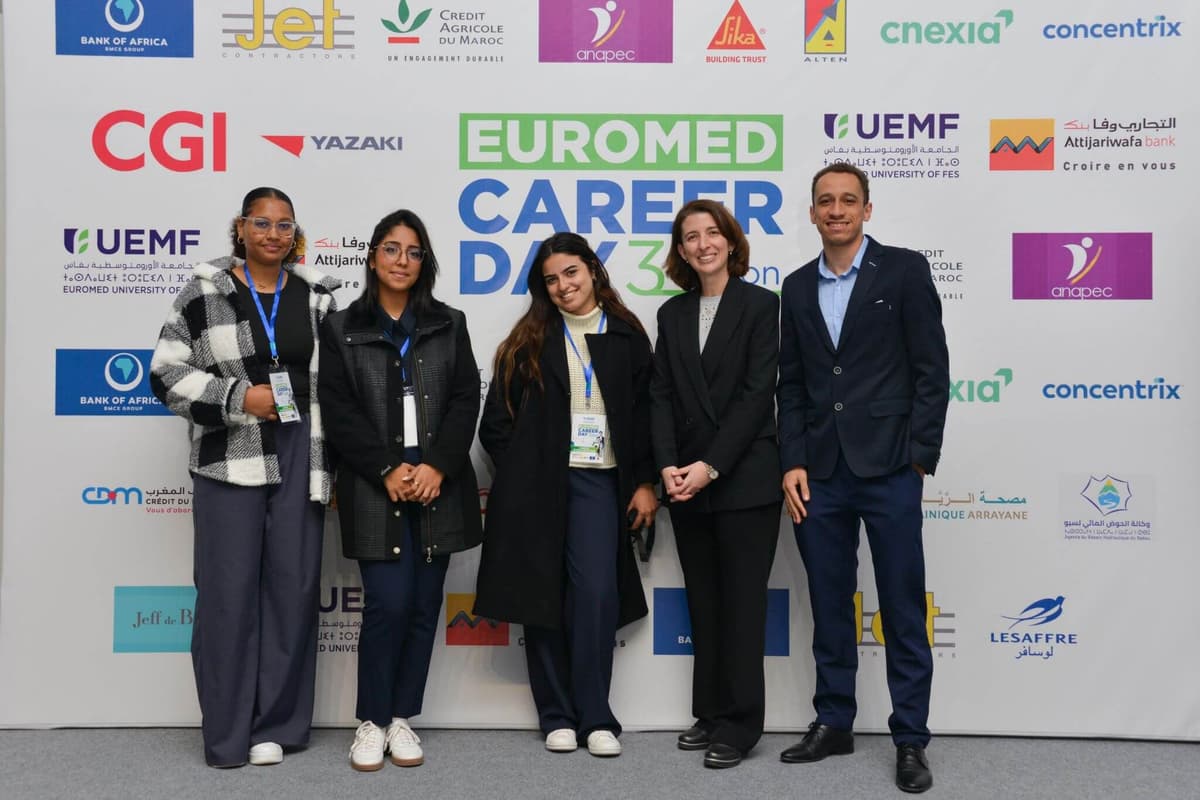 3ᵉ édition de l’Euromed Career Day : un succès au service de l’employabilité