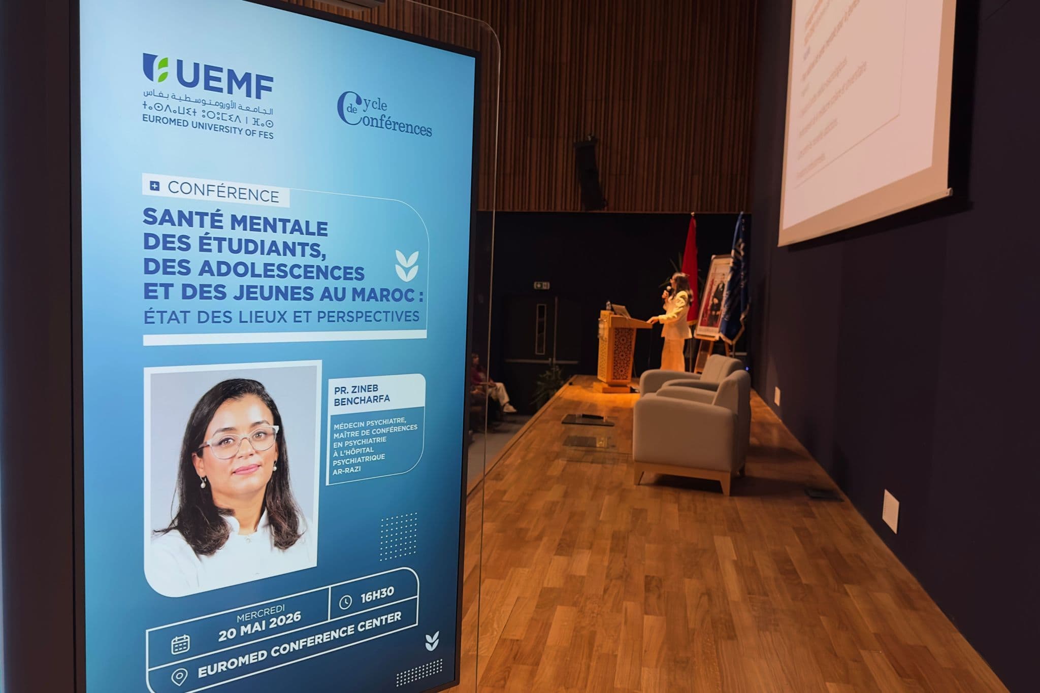Santé mentale des jeunes au Maroc : éclairage et perspectives au cœur d’une conférence à l’UEMF