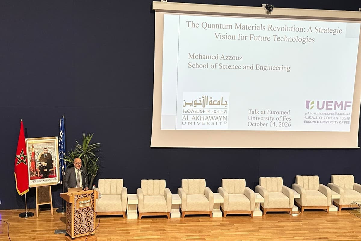 Révolution des matériaux quantiques : Pr. Mohamed Azzouz explore les technologies qui façonneront l’avenir
