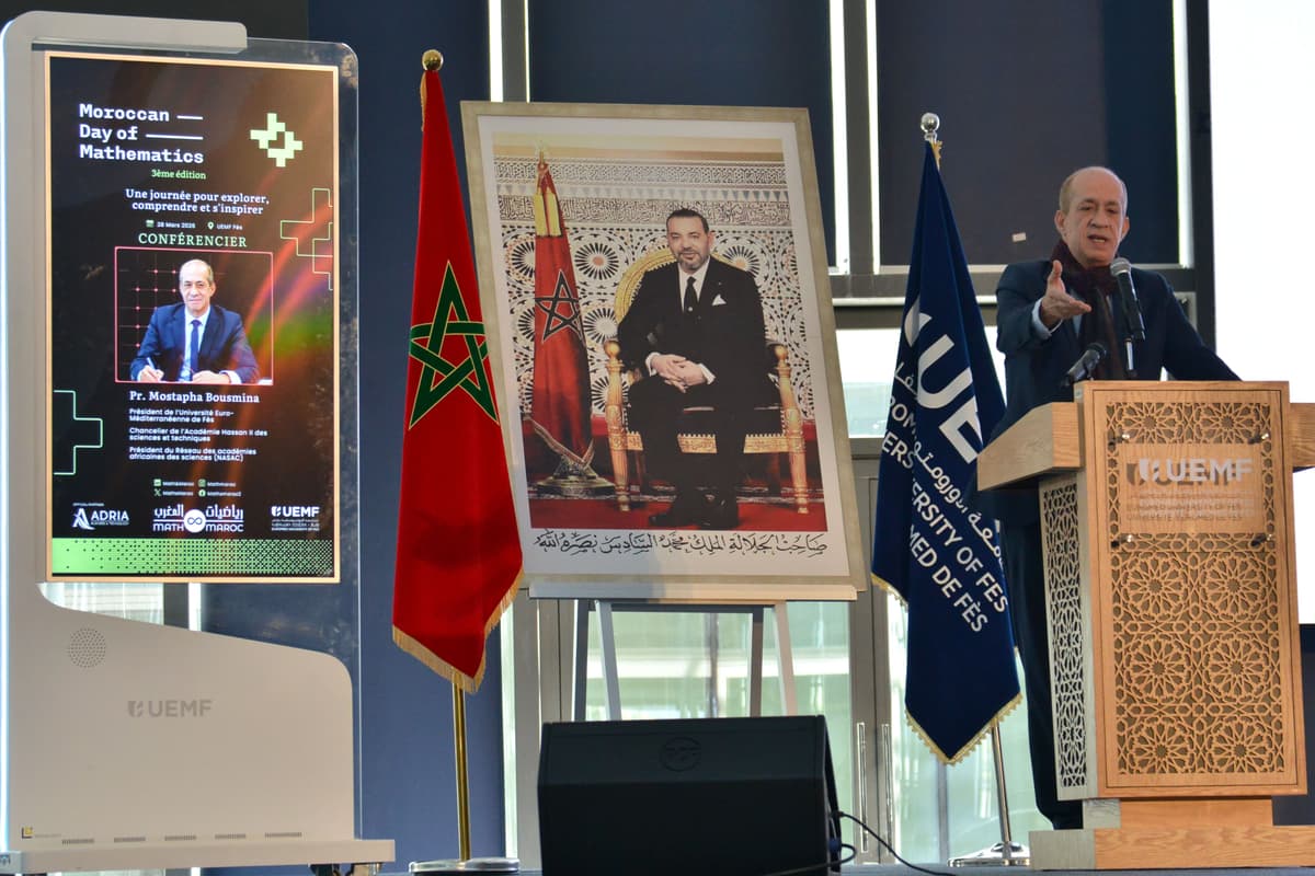 L’Université Euromed de Fès a accueilli le Moroccan Day of Mathematics, une initiative organisée par l’association Maths et maroc dédiée à la jeunesse et à la culture scientifique