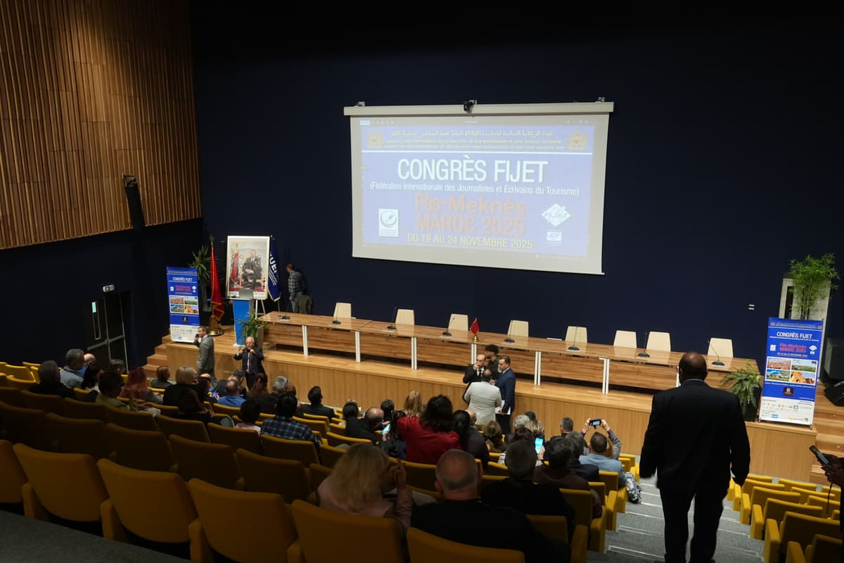 Fès accueille le 70ᵉ Congrès mondial de la FIJET : l’UEMF au cœur du dialogue entre tourisme et médias