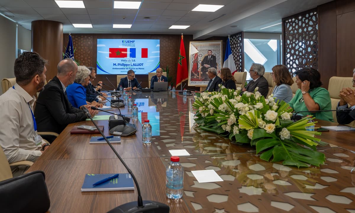 L’Ambassadeur de France au Maroc en visite à l’Université Euromed de Fès