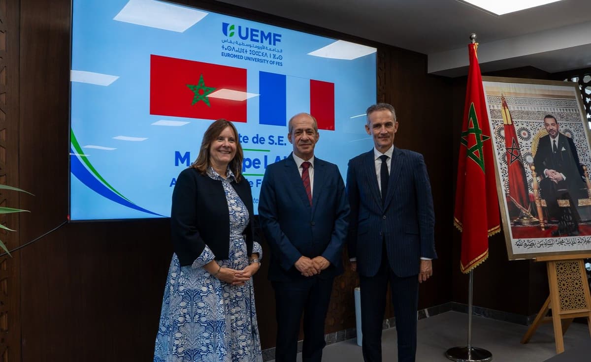 L’Ambassadeur de France au Maroc en visite à l’Université Euromed de Fès