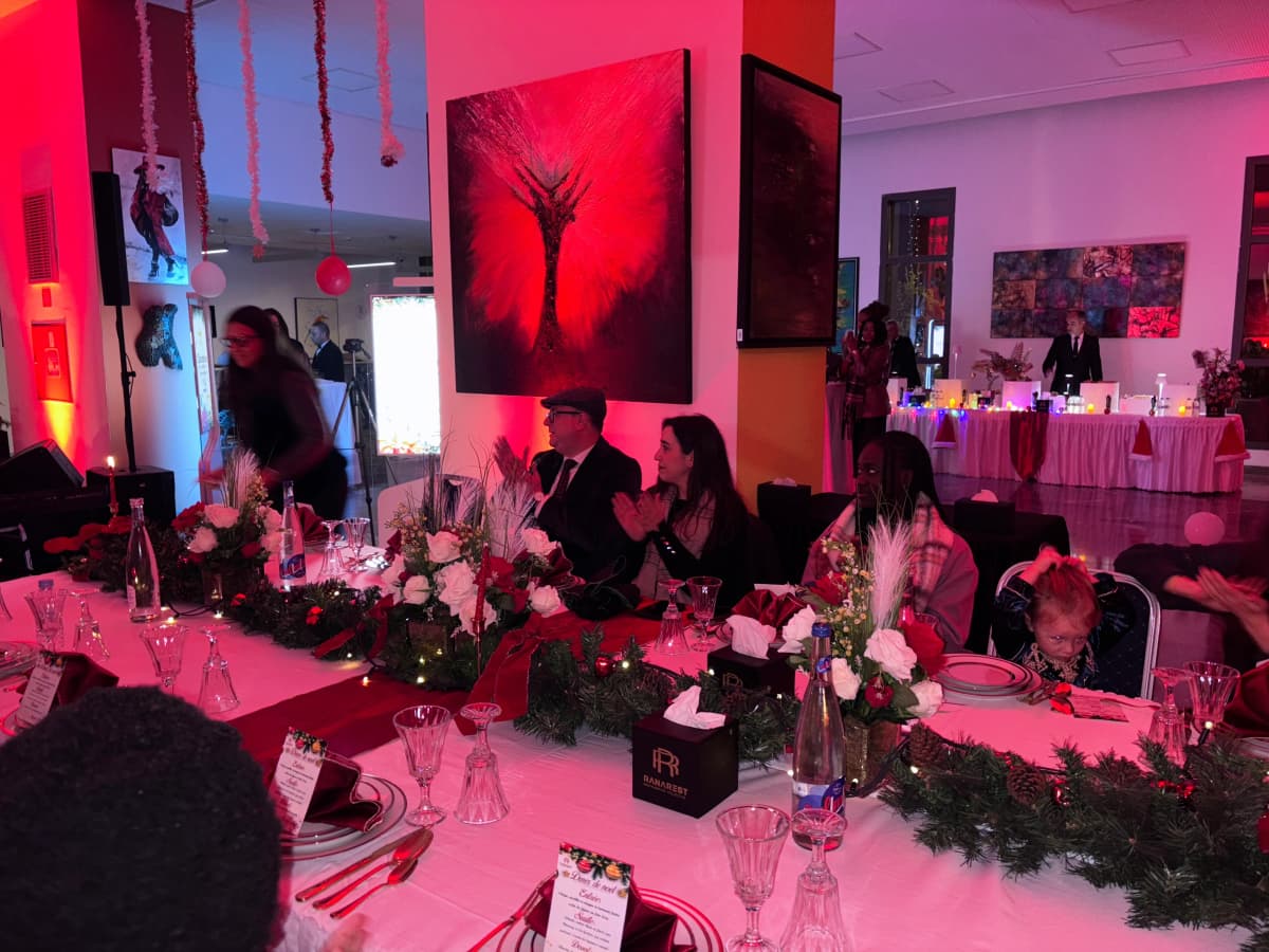 Célébration de fin d’année : un dîner de partage et de convivialité