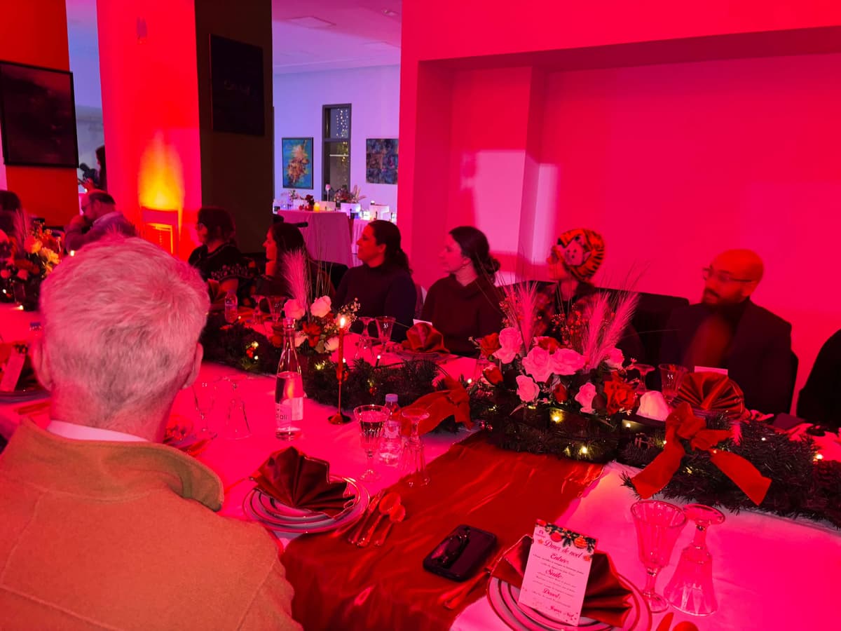 Célébration de fin d’année : un dîner de partage et de convivialité