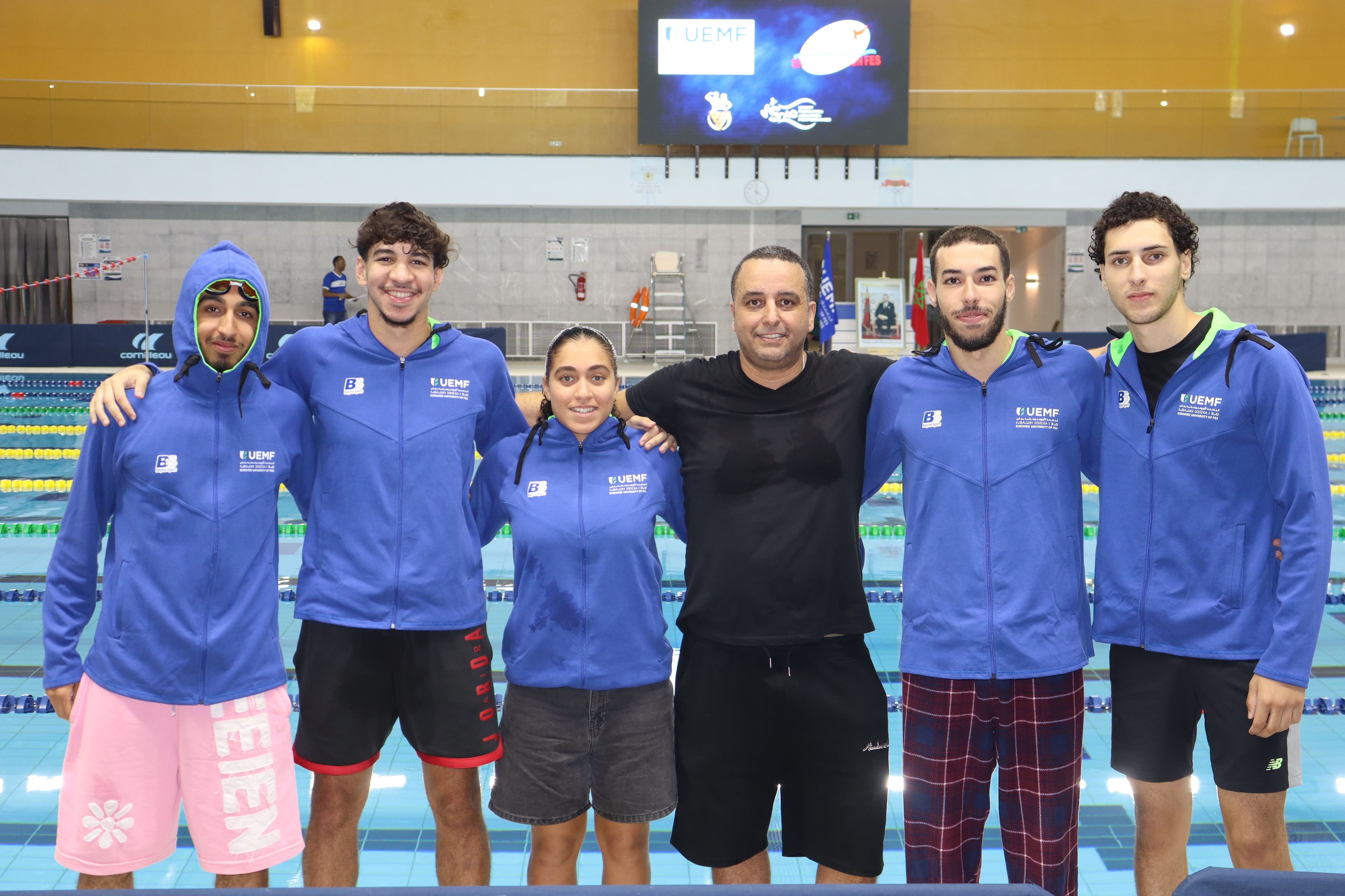 Piscine olympique de l’UEMF accueille le Wahda Swimming Challenge 2026