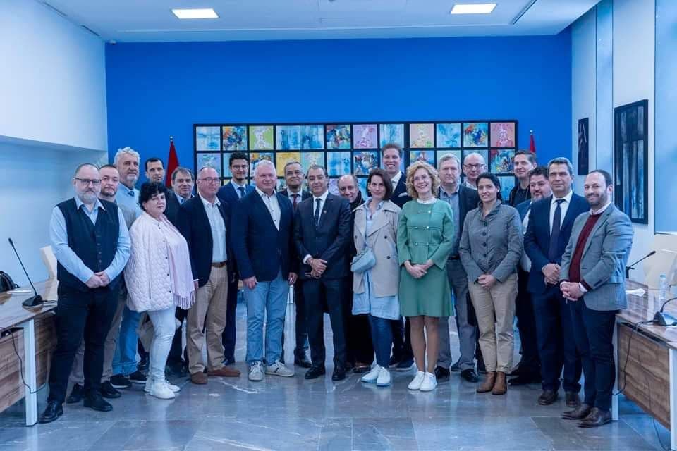 L’UEMF reçoit une importante délégation hongroise conduite par S.E Miklos TROMLER, Ambassadeur de Hongrie au Maroc