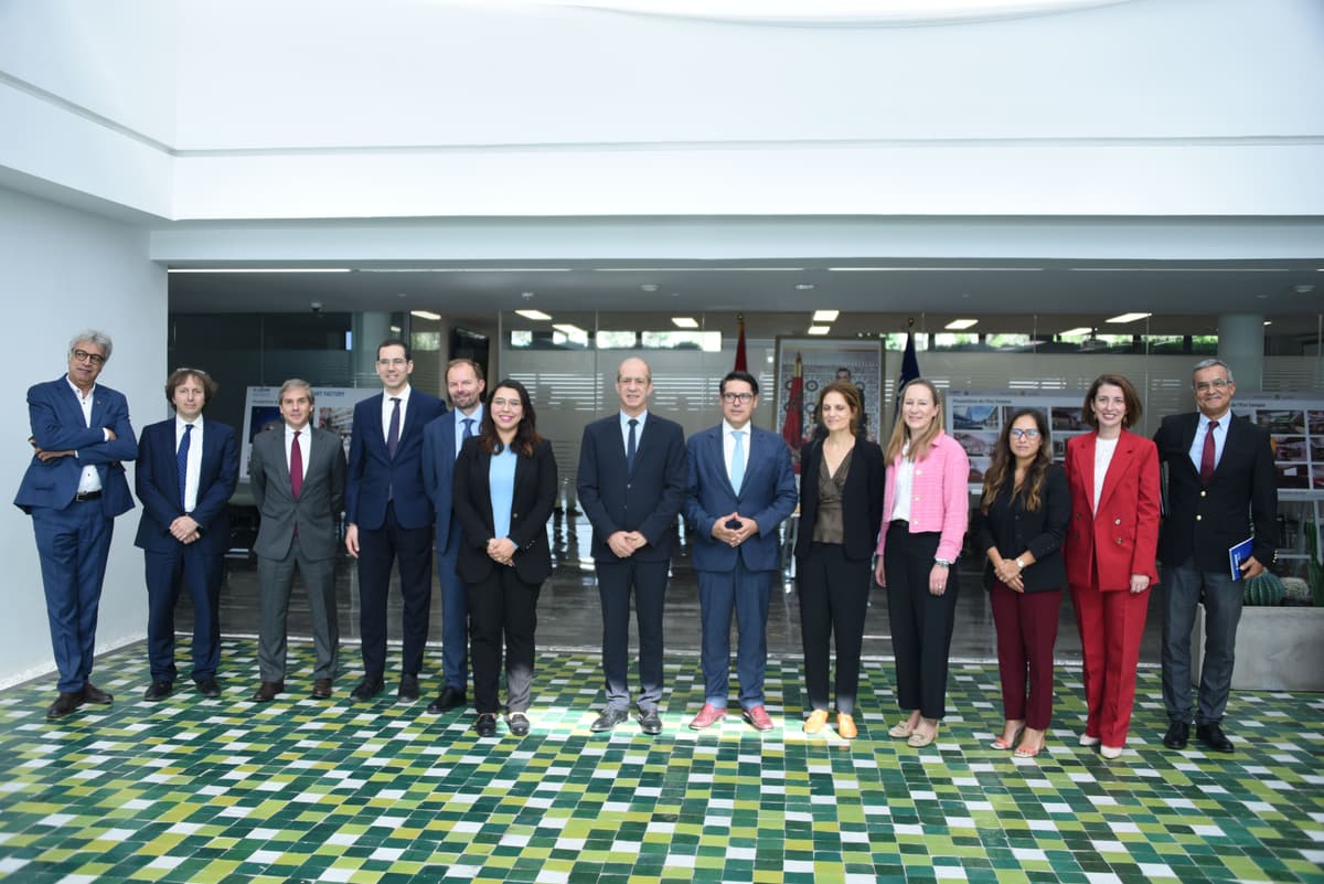 Visite du Vice-Président de la BEI M.Mourinho Félix à l'UEMF pour un échange avec les étudiants autour du climat