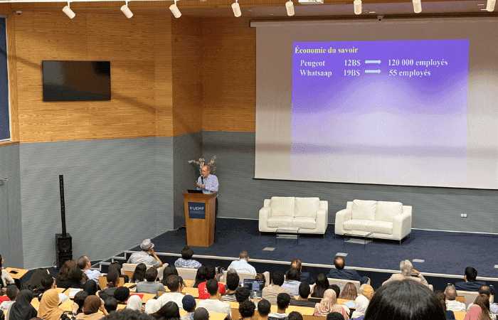 Conférence du Président, Pr. Mostapha Bousmina : Une Épopée Humaine