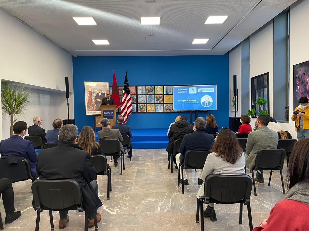 [FSF] 2ème visite de M. David Greene, Chargé d'affaires à l'Ambassade des Etats-Unis au Maroc, au chantier de viabilisation et de construction FSF