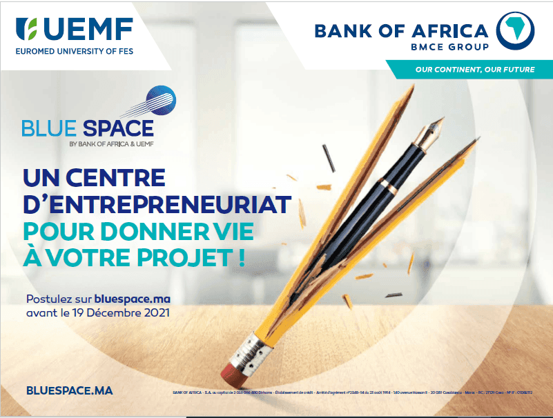 [Entrepreneuriat] Lancement de l'incubateur Blue Space à l'UEMF : Appel à projets ouvert