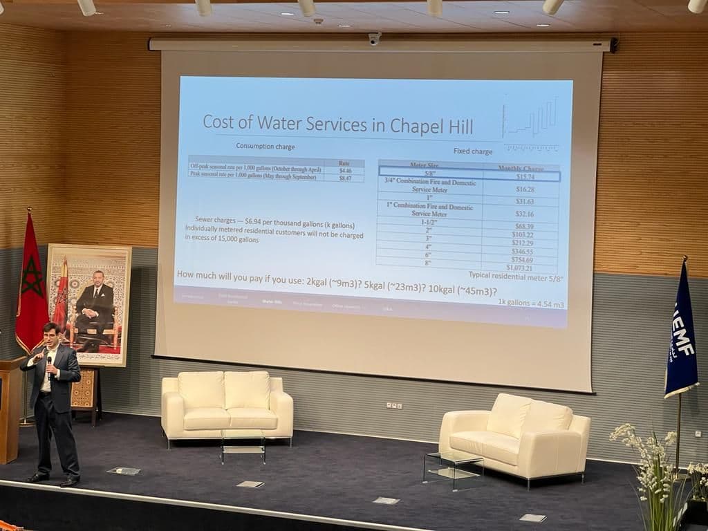Gestion des approvisionnement en eau par Dr. Ahmed Rachid El Khattabi