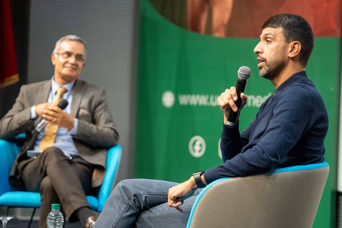 L’UEMF reçoit la légende mondiale des JO  et le quadruple champion du monde Hicham El Gerrouj