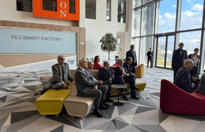 Visit of the Members of the Hassan II Academy of Science and Technology to the Euromed University of Fes