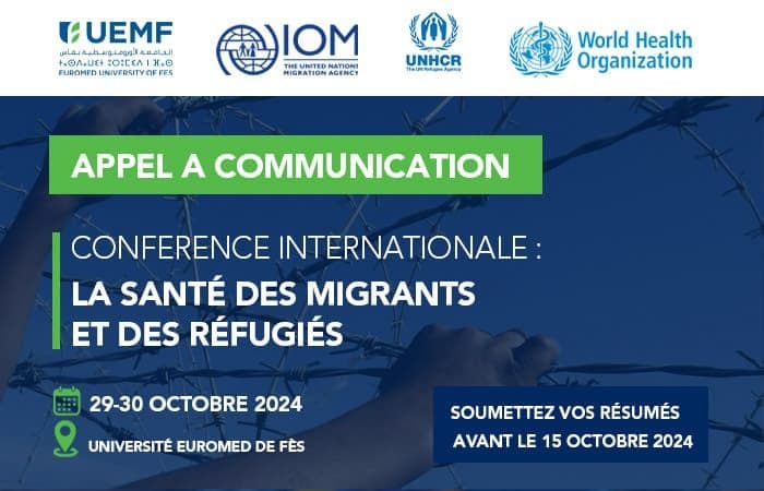 [Appel à Communication] Conférence Internationale :  la Santé des Migrants et des Réfugiés