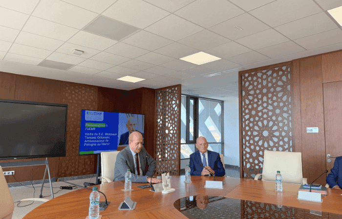 Visite de courtoisie de S.E. M. Tomasz Orłowski, Ambassadeur de Pologne, à l’UEMF