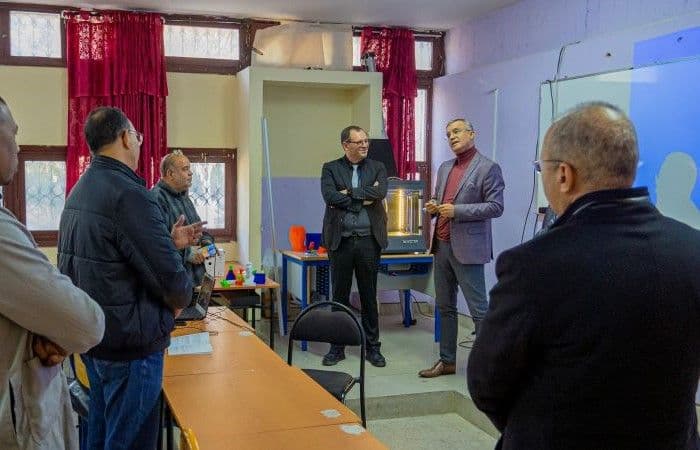 Euromed University of Fes donates a 3D printing machine to Lycée Moulay Idriss in Fes