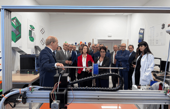 Visit of the Members of the Hassan II Academy of Science and Technology to the Euromed University of Fes