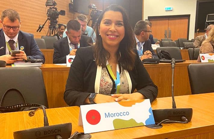 9th Ministerial Conference "Environment for Europe": Prof. Maha Gmira presents the vision of Euromed University of Fes and its commitment to achieving the SDGs