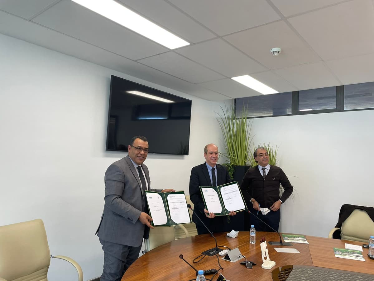 Signature de convention entre l’Ecole Nationale d’Agriculture de Meknès et l'UEMF