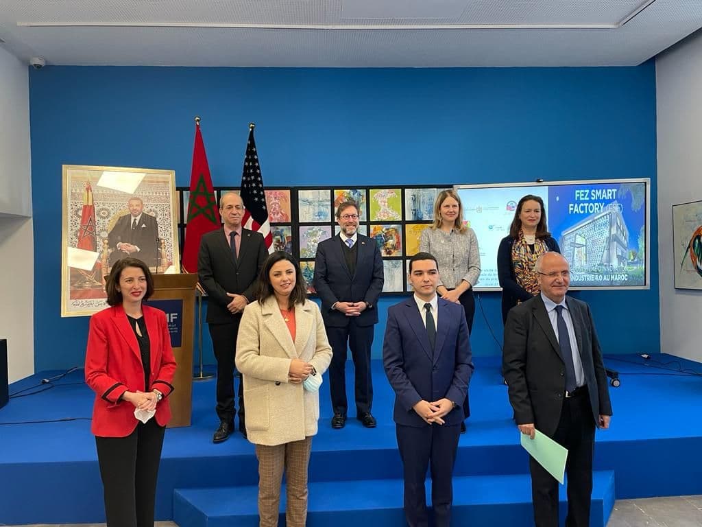 [FSF] 2ème visite de M. David Greene, Chargé d'affaires à l'Ambassade des Etats-Unis au Maroc, au chantier de viabilisation et de construction FSF