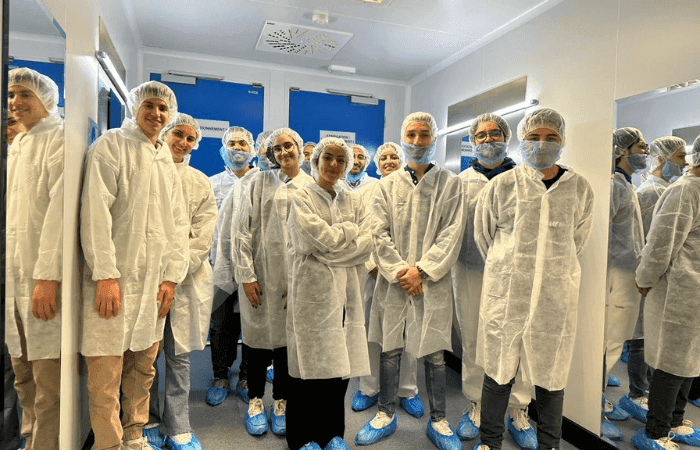 Visit of Euromed Faculty of Pharmacy students to pharmaceutical laboratories