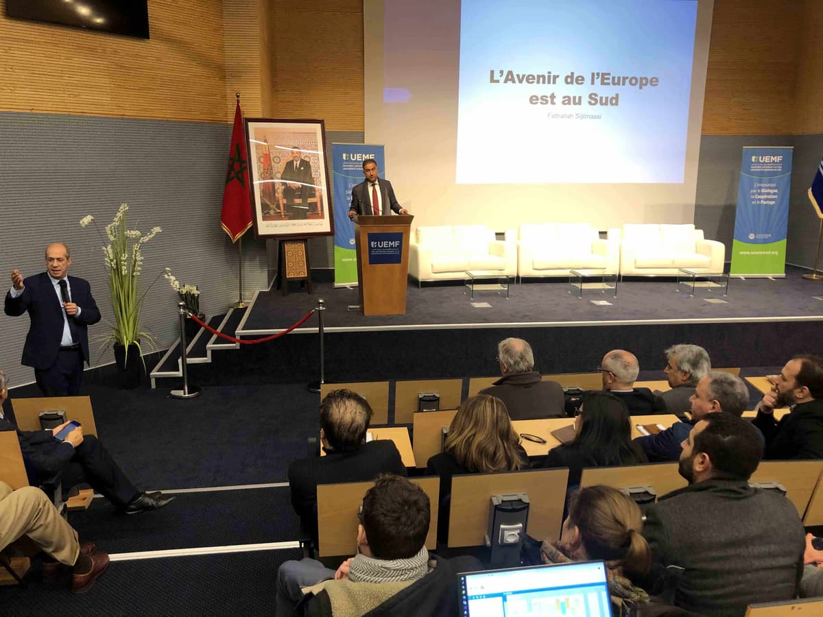 Presentation by Mr. Fathallah Sijilmassi of his book "The Future of Europe Lies in the South"
