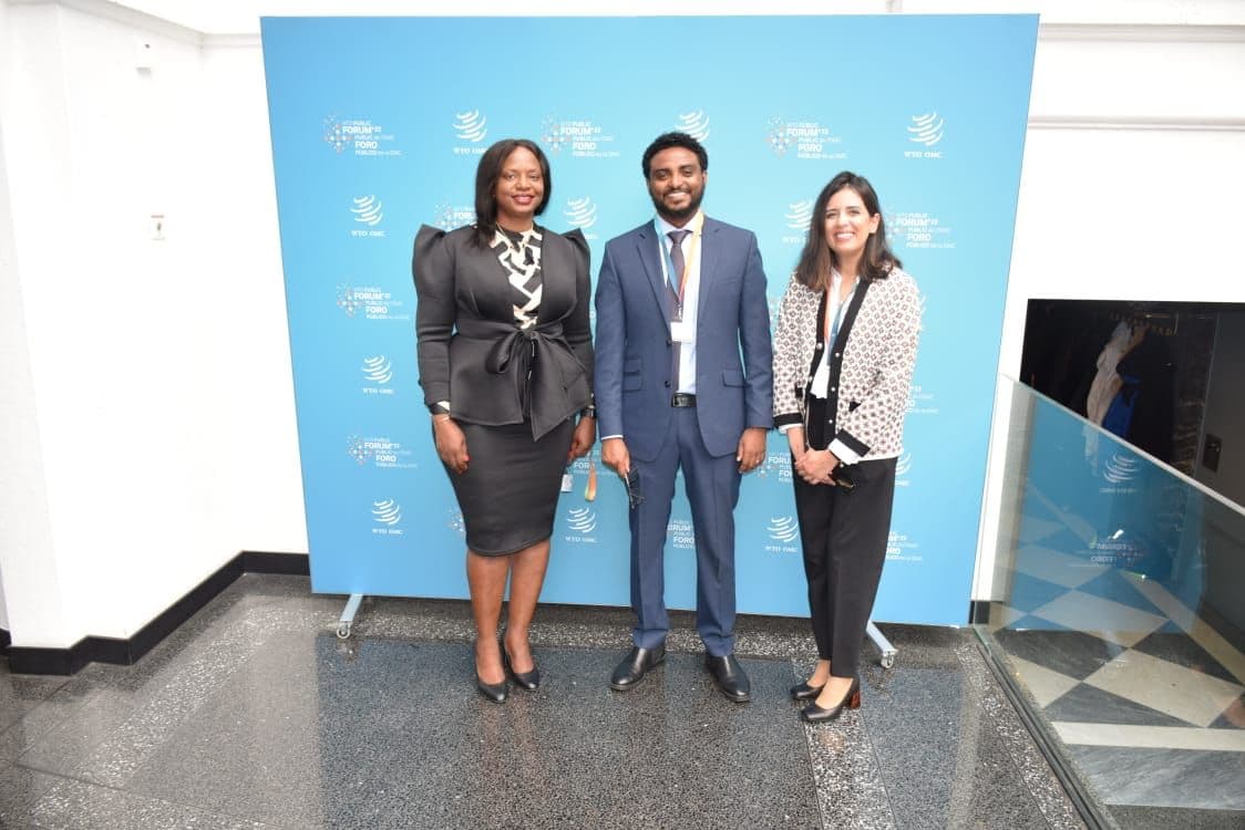Prof. Hafsa El Bekri moderated a workshop at the World Trade Organization (WTO) Public Forum.