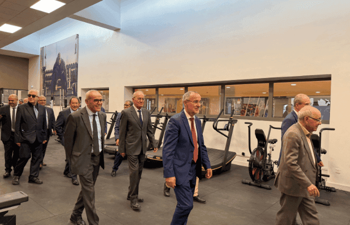 Visit of the Members of the Hassan II Academy of Science and Technology to the Euromed University of Fes