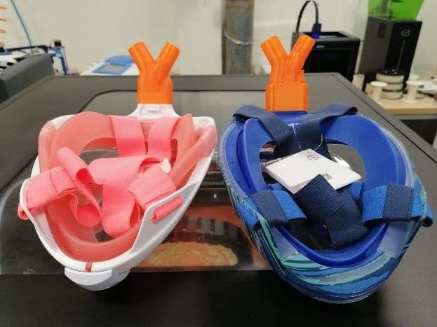 Adaptateurs pour les masques Decathlon 