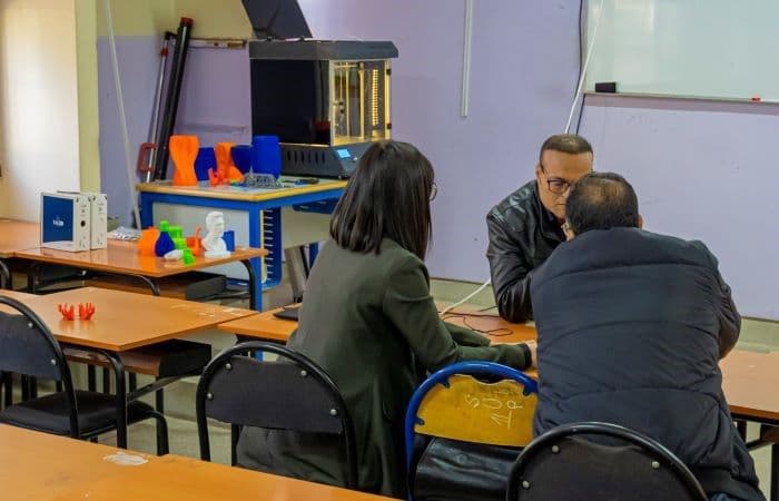 Euromed University of Fes donates a 3D printing machine to Lycée Moulay Idriss in Fes
