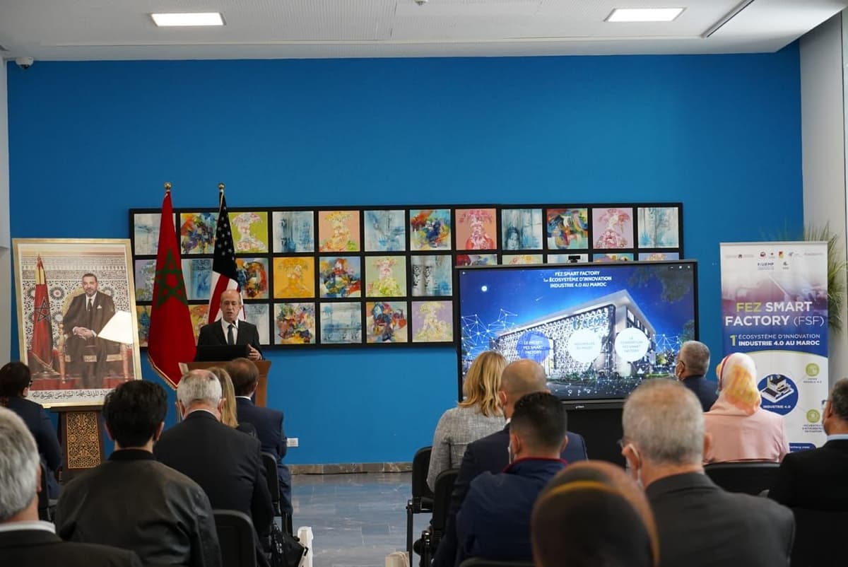 [FSF] Visite de M. David GREENE Chargé d’affaires à la mission diplomatique des Etats-Unis au Maroc