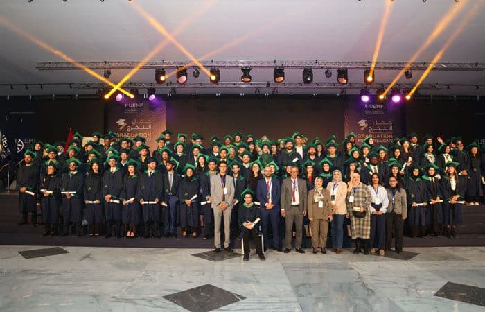 460 lauréats de l’Université Euromed de Fès au service du développement du Maroc et de l’espace euro-méditerranéen et africain