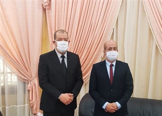 Rencontre du Pr. Mostapha Bousmina et Monsieur le Gouverneur de la Province de Moulay Yacoub