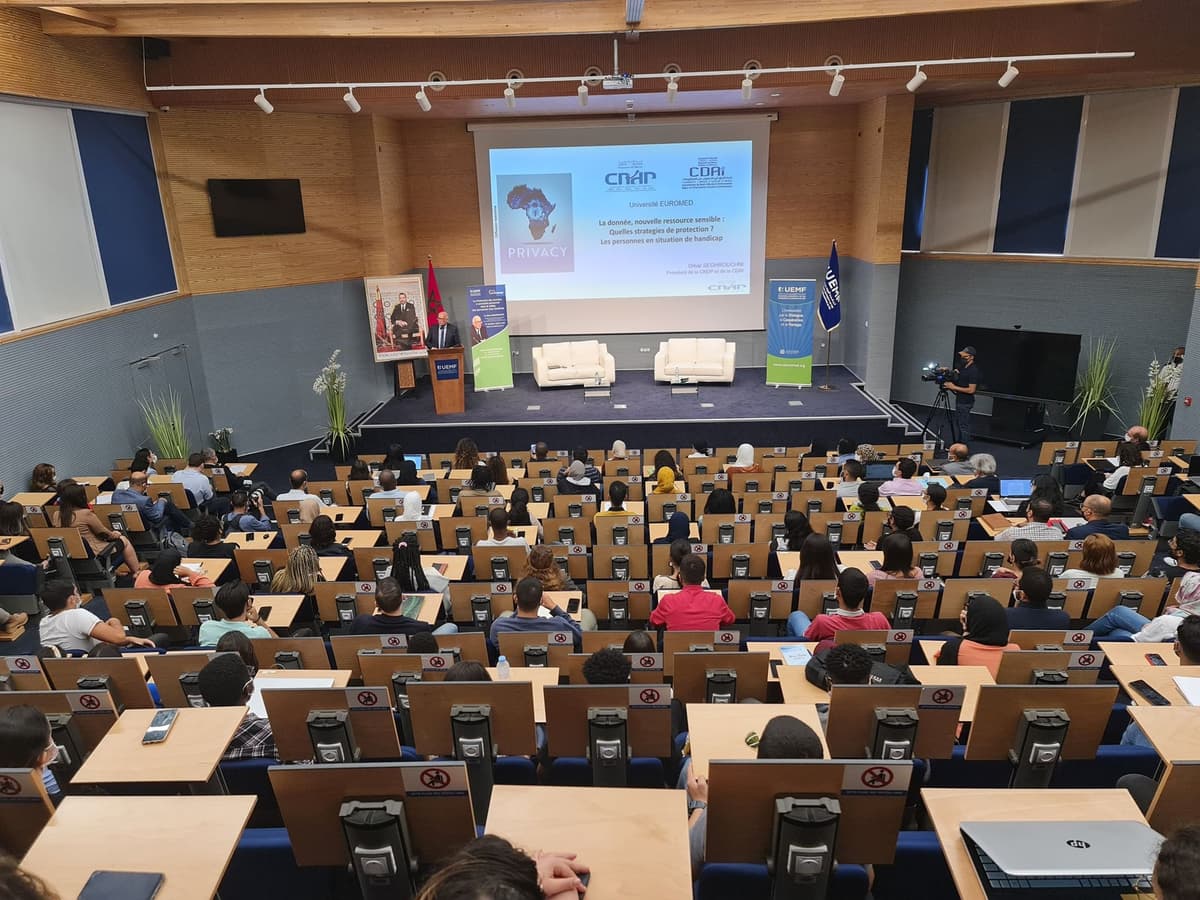 Protection des données à caractère personnel, sujet de la conférence de M. Omar Seghrouchni, Président de la CNDP 