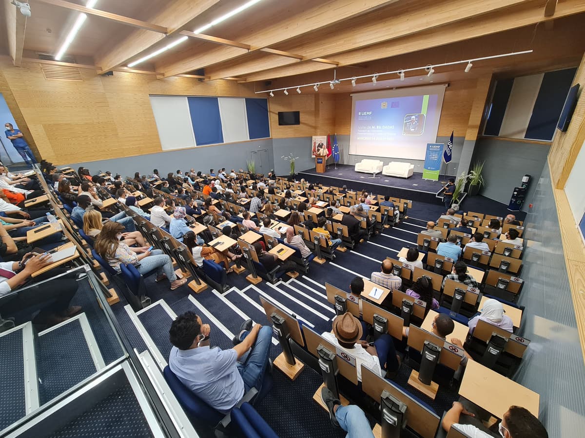 M. Rik DAEMS : Président l’Assemblée Parlementaire du Conseil de l’Europe en visite à l'UEMF