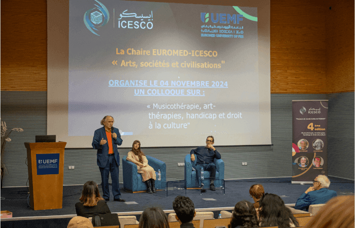 Colloque à l'UEMF : Art-thérapies et Inclusion Culturelle avec l'ICESCO