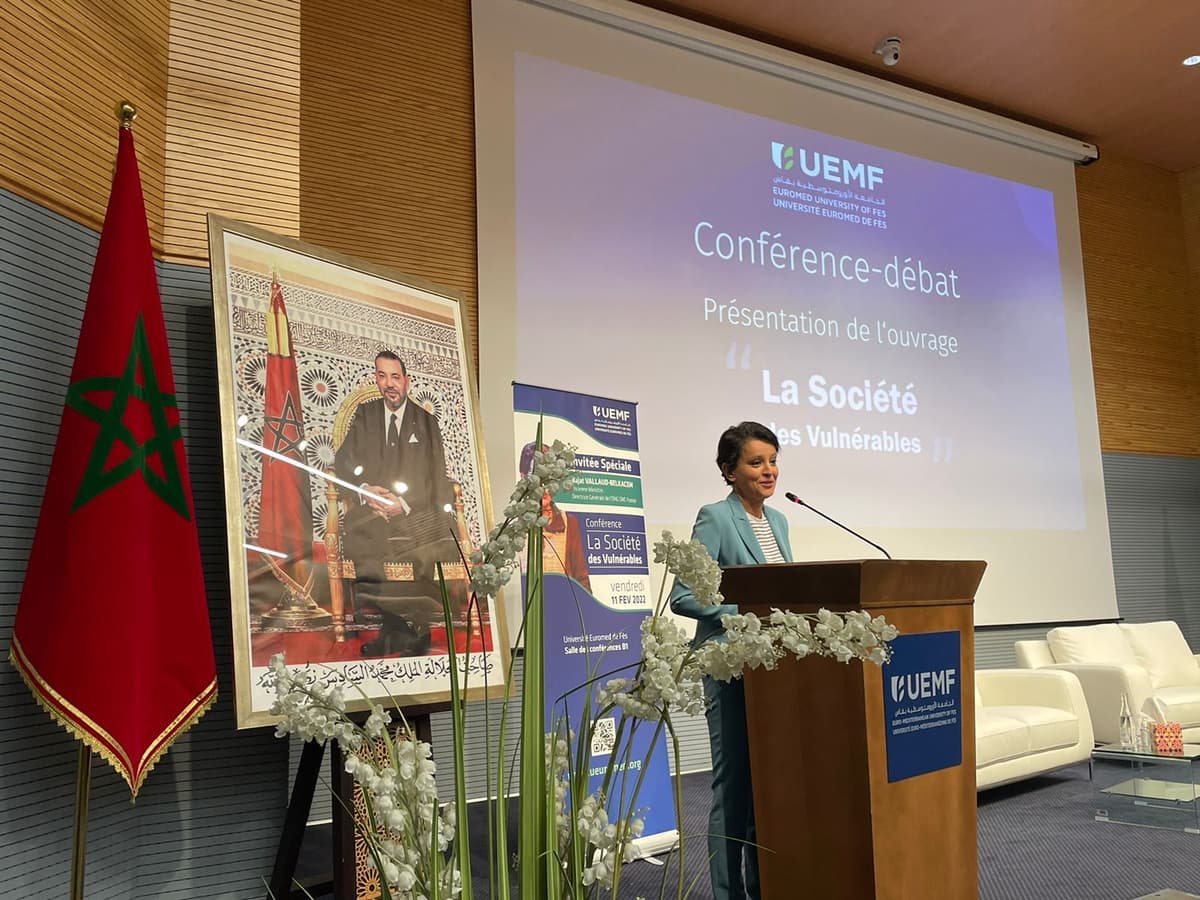 [Invitée Spéciale] Madame Najat Vallaud Belkacem anime une conférence-débat sur son ouvrage « la Société des Vulnérables »