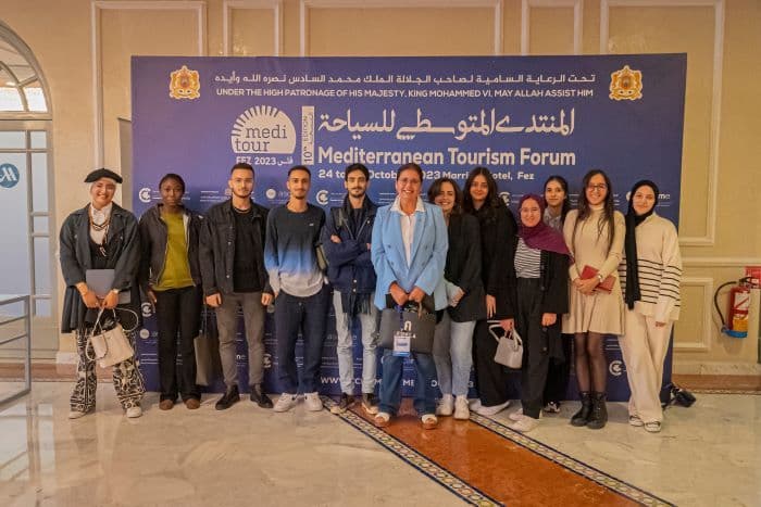 L’université Euromed de Fès participe activement à la 10ème édition du Forum méditerranéen du tourisme « MediTour 2023 » 