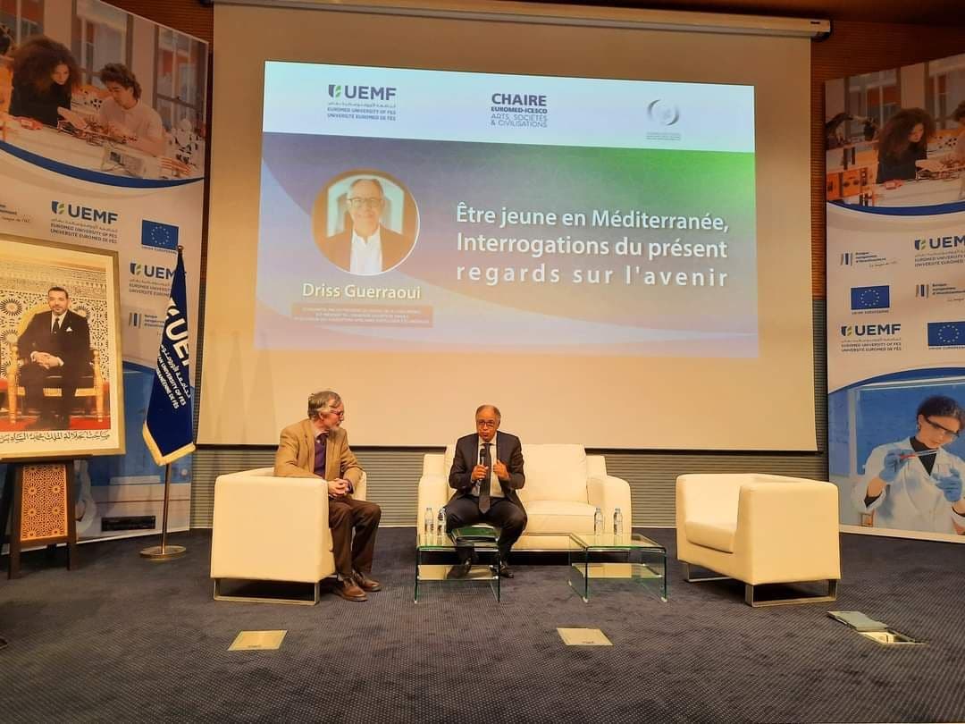 Être jeune en Méditerranée, Interrogations du présent et regards sur l'avenir par Pr. Driss Guerraoui