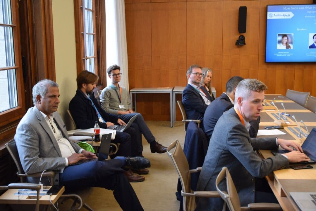 Prof. Hafsa El Bekri moderated a workshop at the World Trade Organization (WTO) Public Forum.