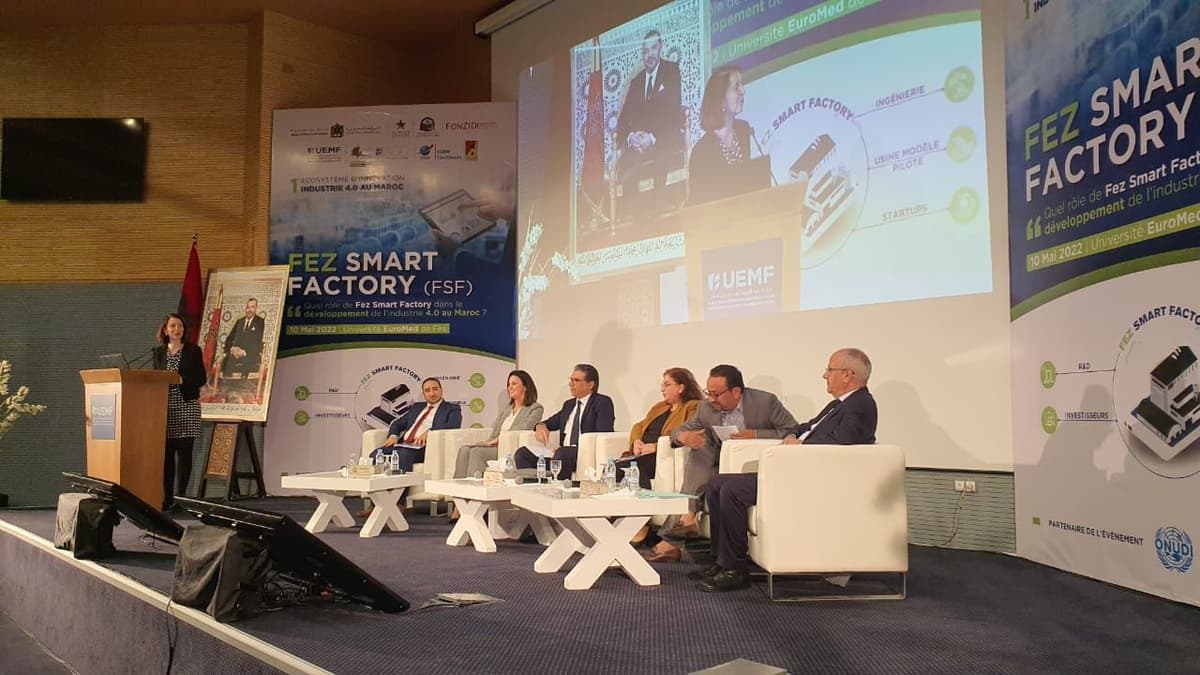 Rencontre sous le thème  « Quel rôle de Fez Smart Factory  dans le développement de l’Industrie 4.0 au Maroc ? »