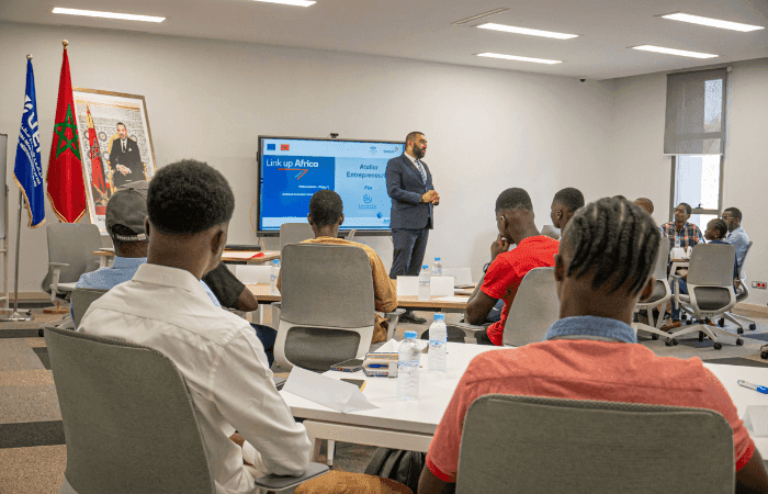 Third Entrepreneurship Training Workshop of the Link Up Africa Program at Euromed University of Fes
