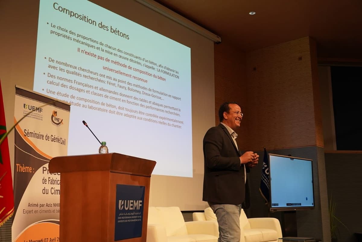 [EIT] Séminaire sur le "Procédé de Fabrication du ciment"