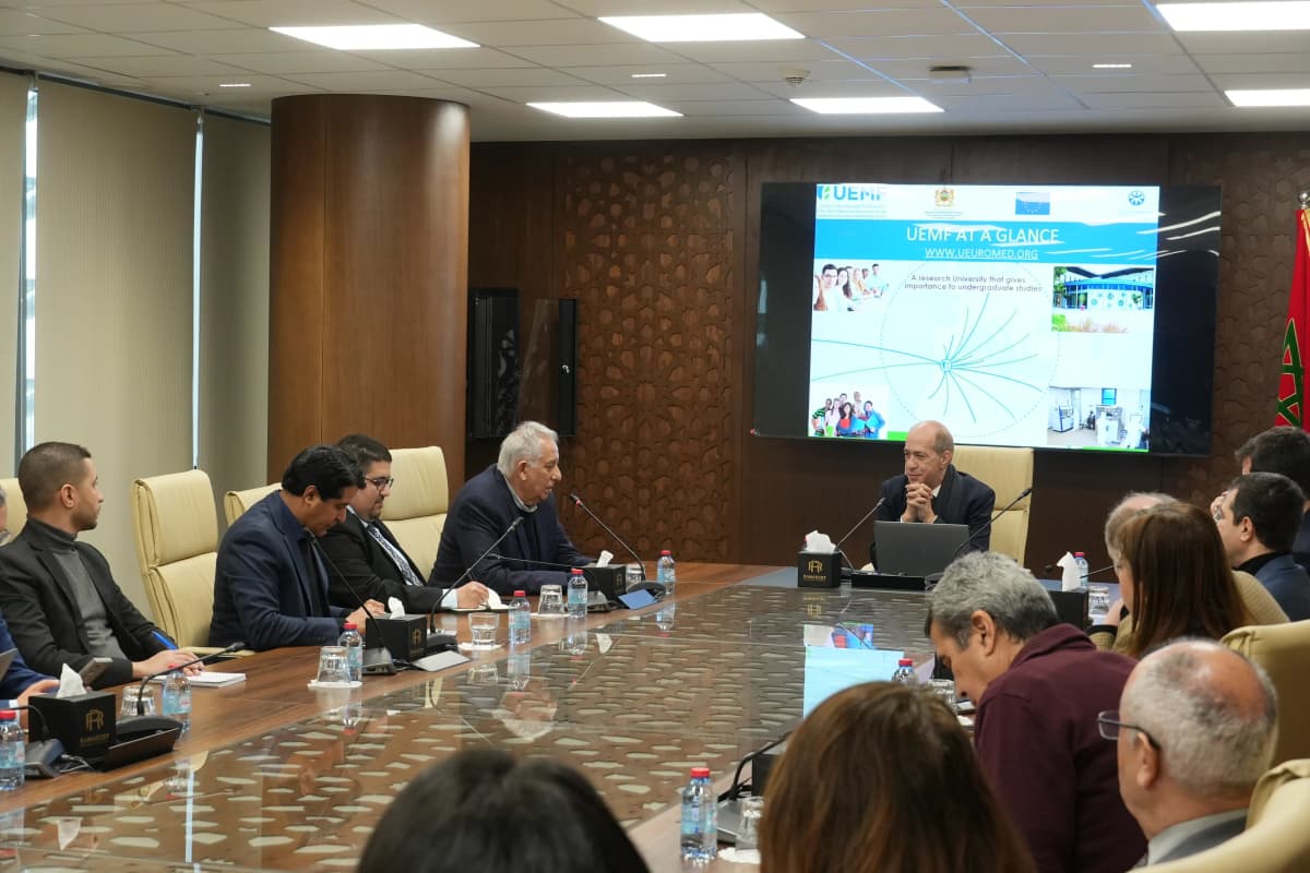UEMF hosts the 6th meeting of the Board of Directors of the Green H2 Maroc Cluster
