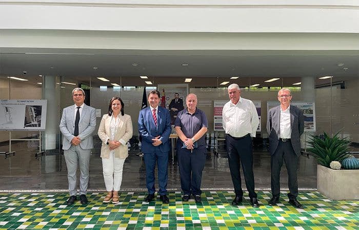 Courtesy visit of a French delegation to UEMF