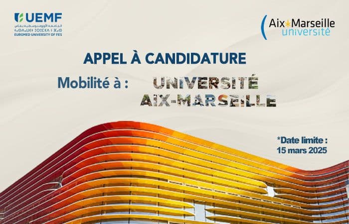 [Appel à candidatures] Mobilité à l’université d’Aix Marseille